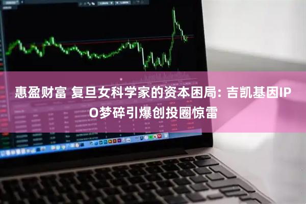 惠盈财富 复旦女科学家的资本困局: 吉凯基因IPO梦碎引爆创投圈惊雷