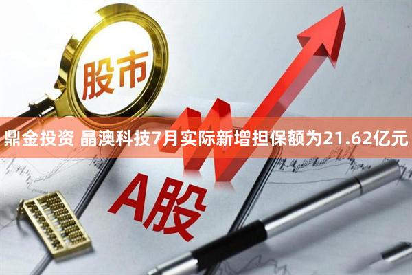 鼎金投资 晶澳科技7月实际新增担保额为21.62亿元