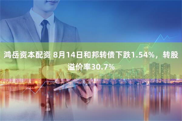 鸿岳资本配资 8月14日和邦转债下跌1.54%，转股溢价率30.7%