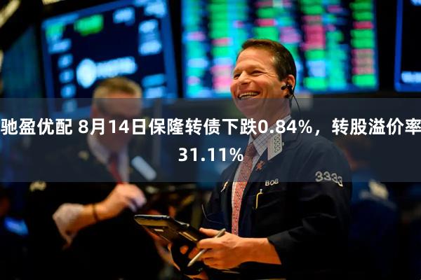 驰盈优配 8月14日保隆转债下跌0.84%，转股溢价率31.11%