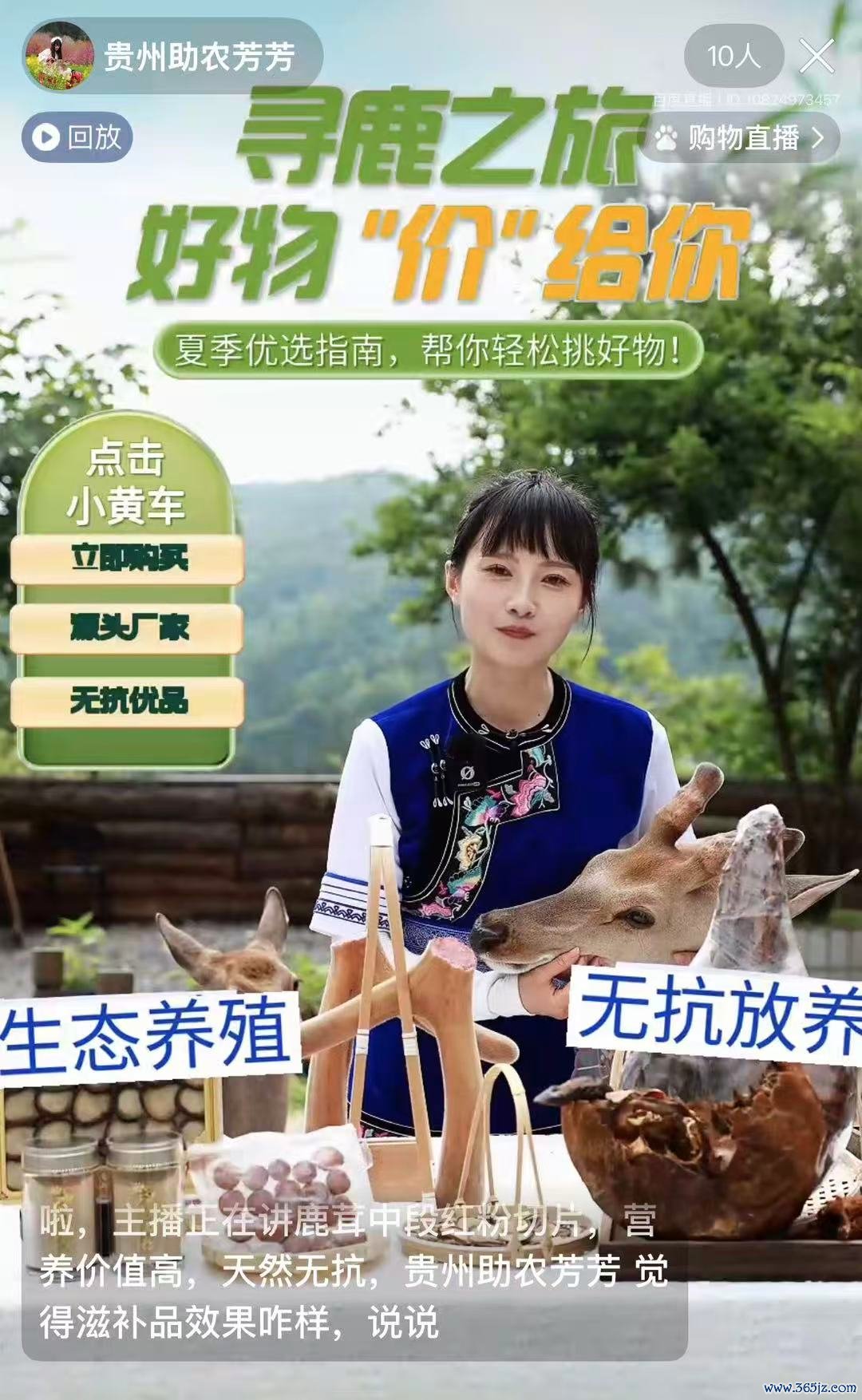 潘芳的数字人直播间